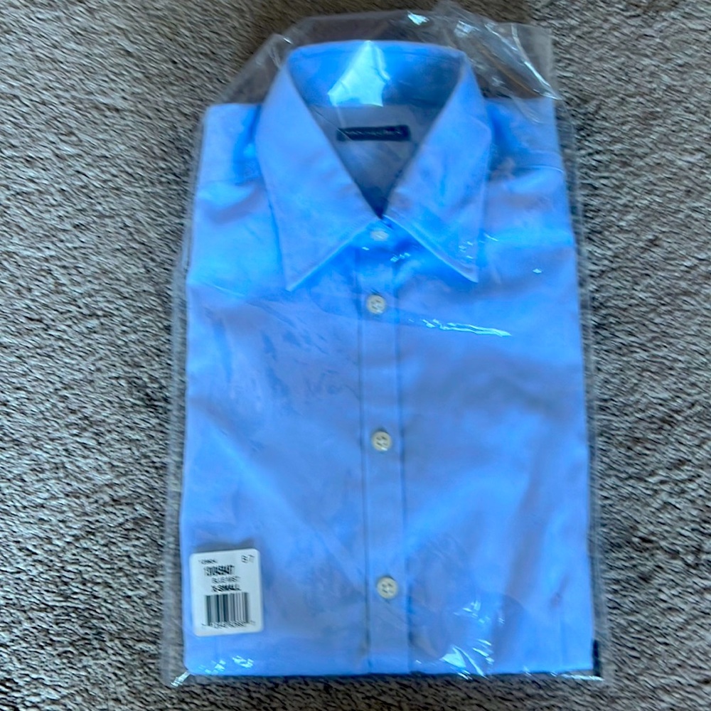 Van Heusen blue mist blouse x small